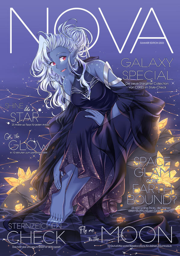 Raewyn - Nowa 2023 | Original Character | Artwork Contribution for OC∇CULT Vol. 5 - Galaxy Edition