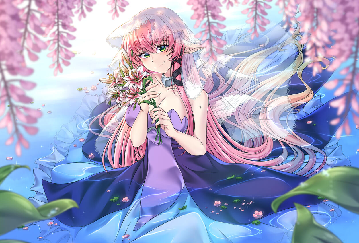 Gaia 2024 | Original Character, Fantasy Bouquet Stamp Rally contribution