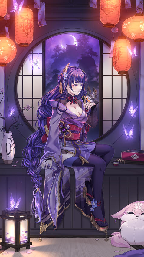 Raiden Shogun 2024 | Genshin Impact, FanArtbook contribution